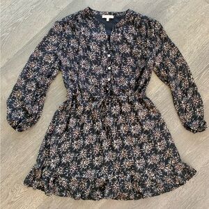 Promesa Floral Print Long Sleeve Dress